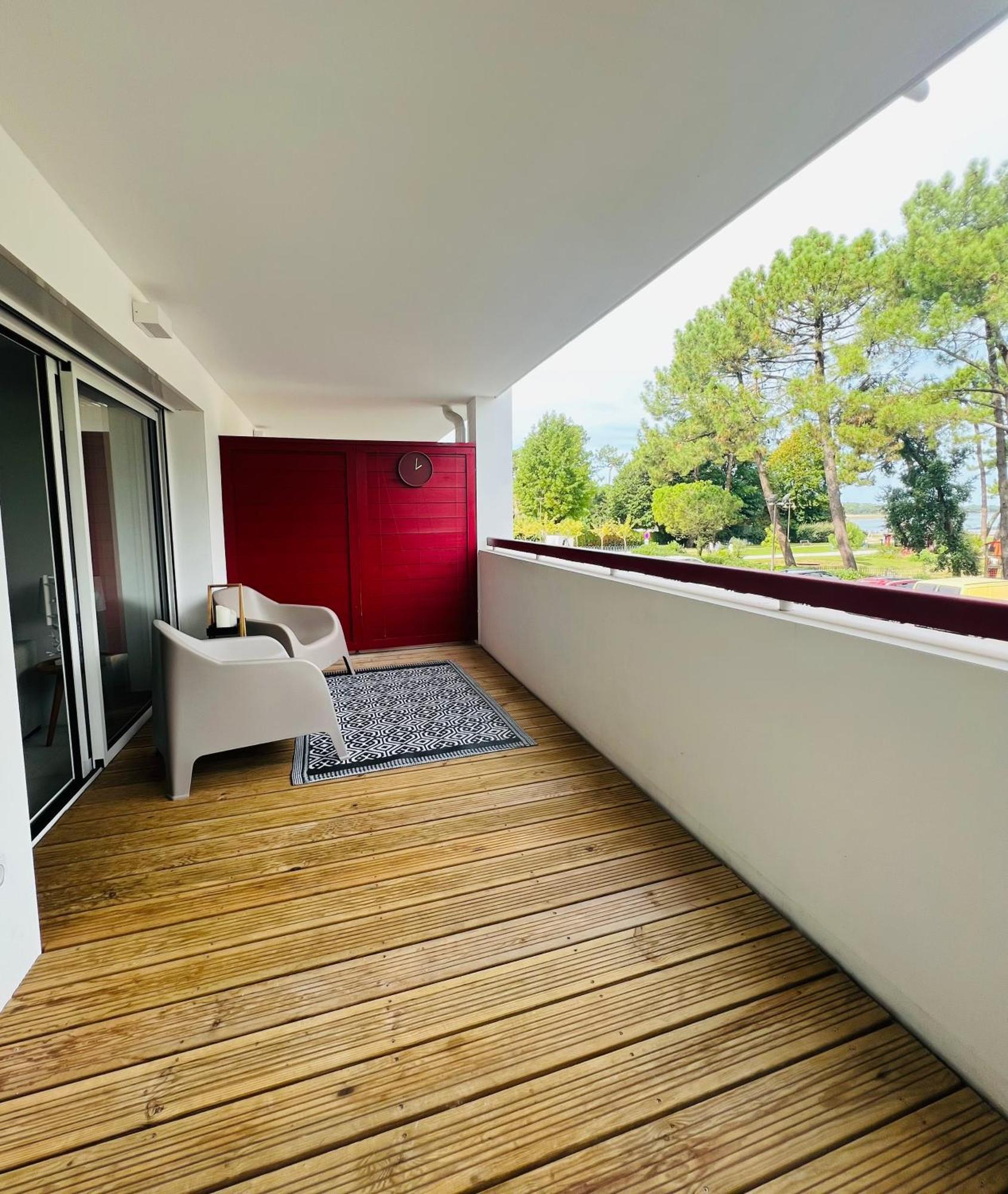 Apartamento Happy Hossegor, Plein Centre Avec Vue Sur Lac Et Parc Rosny Soorts-Hossegor Exterior foto